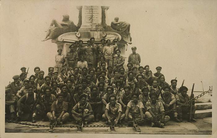 Members of the 28th Māori Battalion in Italy c1945. PH-2009-1